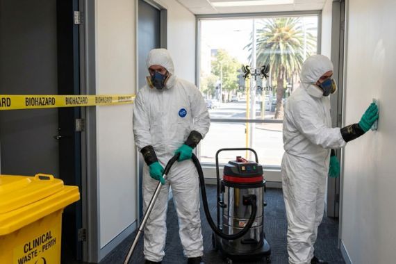 Biohazard remediation emergency cleaning Perth