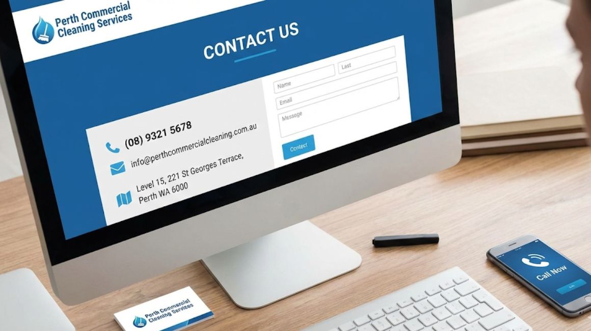 Perth commercial cleaning contact customer service