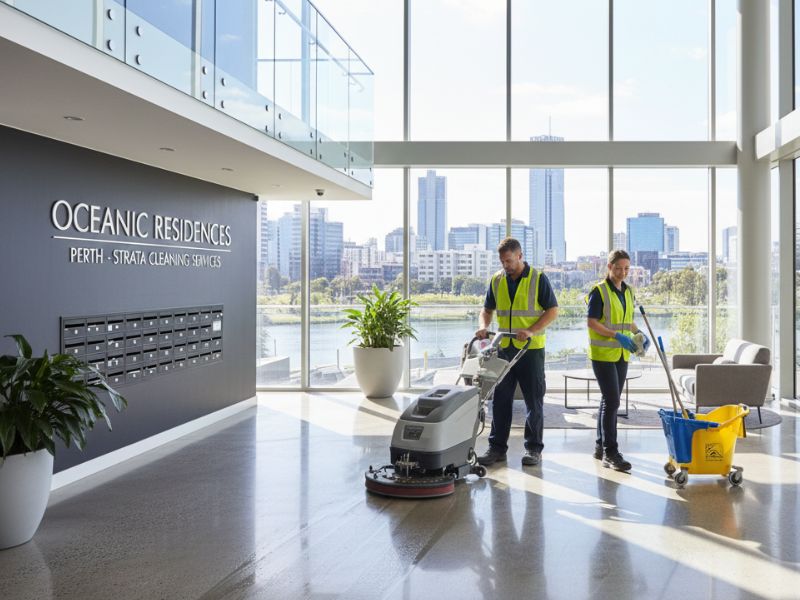 Professional strata cleaning Perth apartment building